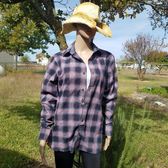 Mens Banana Republic Plaid Buttonup Sale - Picture 1 of 6